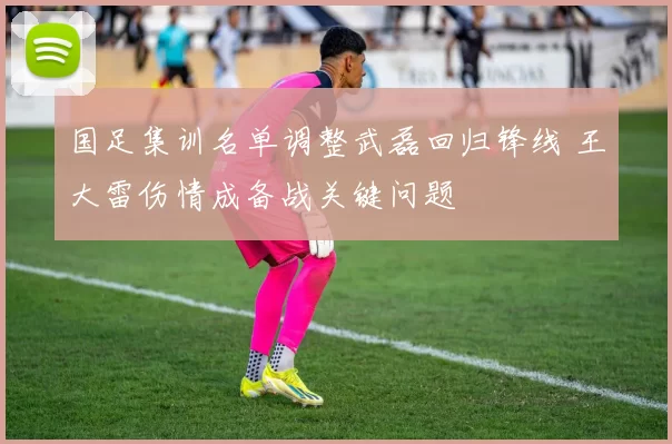 国足集训名单调整武磊回归锋线 王大雷伤情成备战关键问题