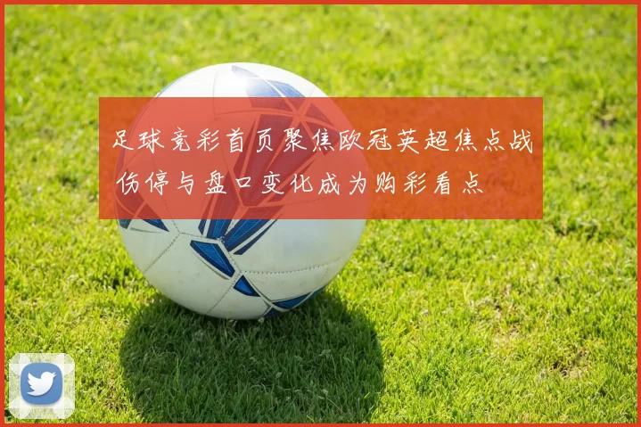 足球竞彩首页聚焦欧冠英超焦点战 伤停与盘口变化成为购彩看点
